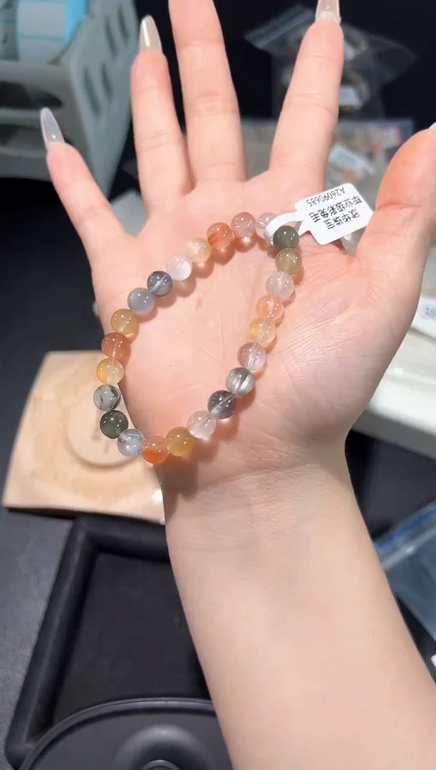 未镶嵌手串水晶53r多样性发其一【1条】默认微瑕
