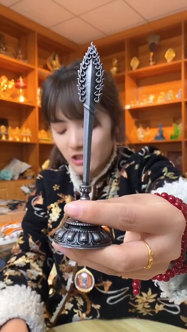 【闪购商品】泥塑文殊-与实物略有差异介意者慎拍