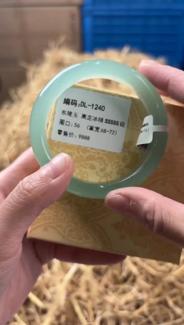 未镶嵌手镯石英质玉DL-1240