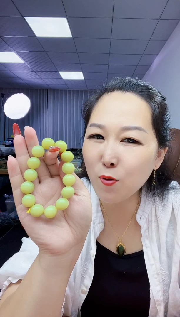 手串未镶嵌和田玉纯天然和田玉新疆若羌黄口16