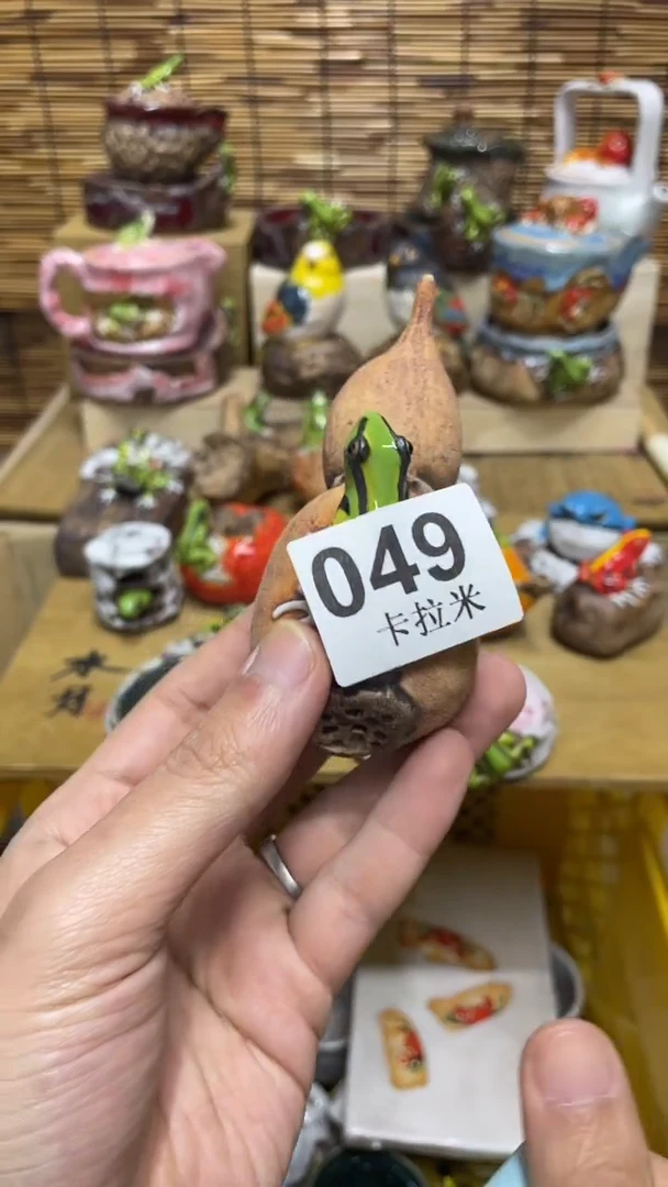 摇*阳049精美粗陶手工柴烧