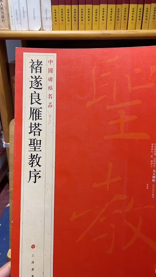 中国碑帖名品 47 褚遂良雁塔圣教序库位11-4