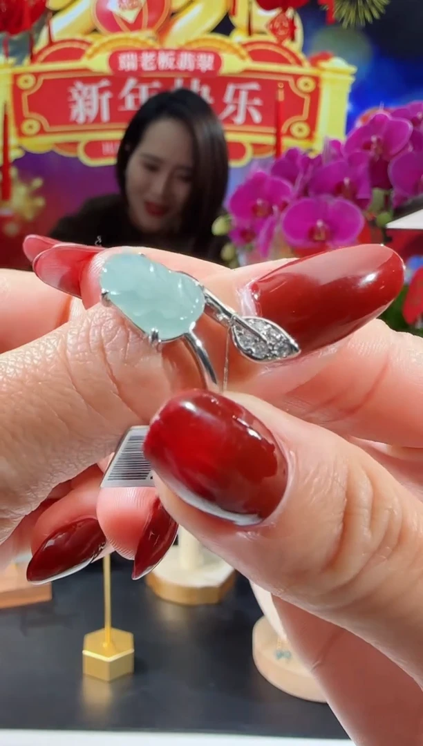 【闪购商品】翡翠戒指合金戒指多样性发一
