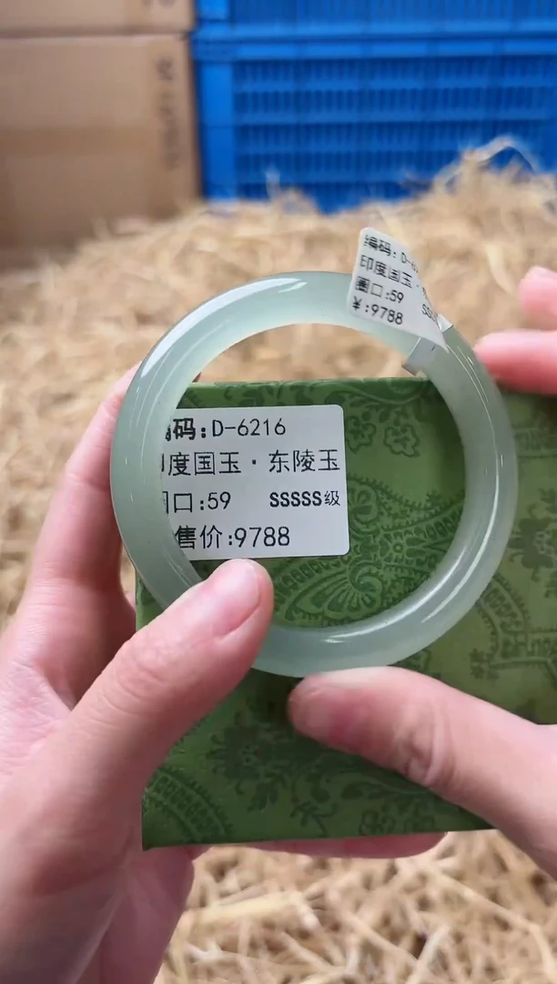 未镶嵌手镯和田玉D-6216