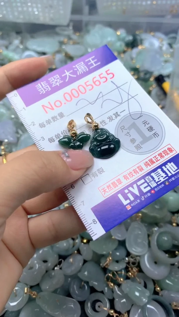 颈饰未镶嵌翡翠5655