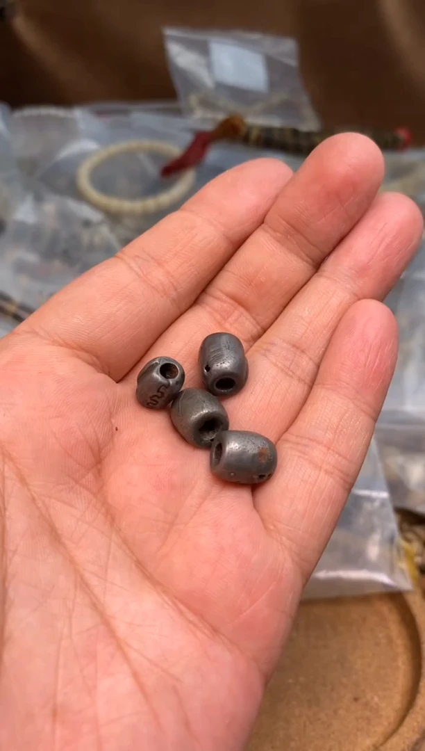 其他牛骨杂件388-尸驼林桶珠