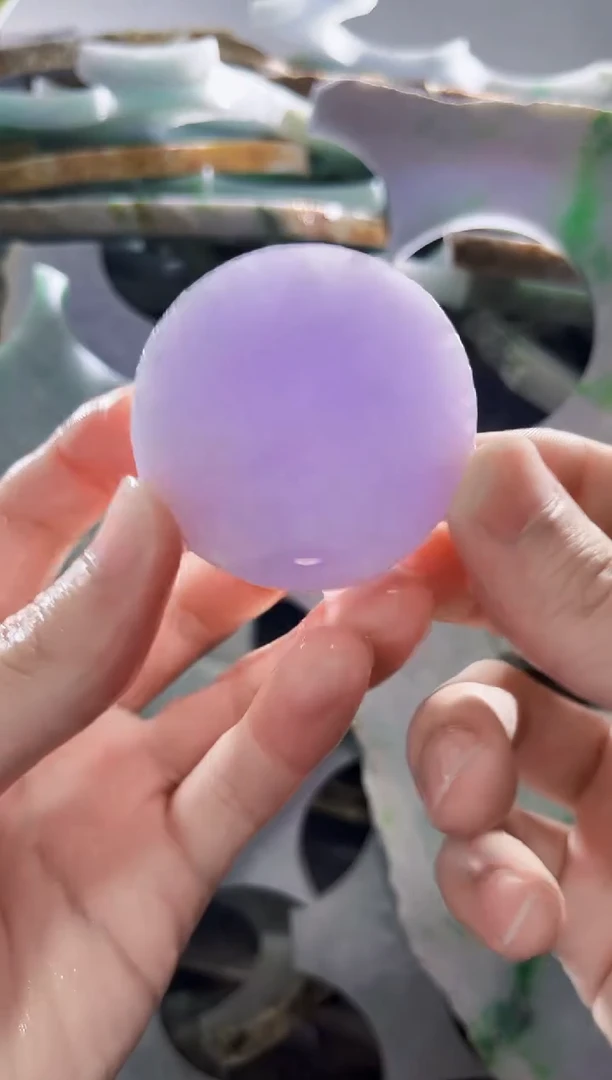 裸石翡翠缅甸翡翠A货文5036