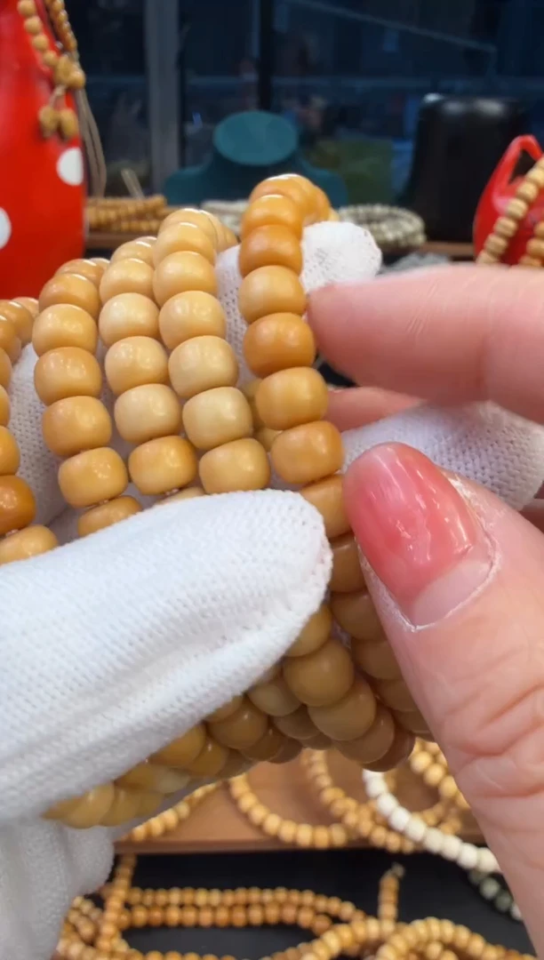 【闪购商品】菩提根/象牙果手串龙脊菩提短头老型单圈卡8