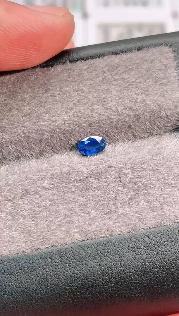 裸石蓝宝石199天然蓝宝石卡4x6mm