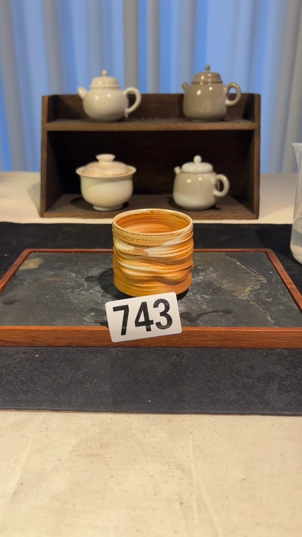景德镇柴烧裸烧纯手工A743