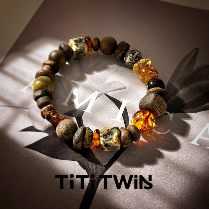 TiTi TWINS 沉香【暖阳】原创沉香多宝设计手串