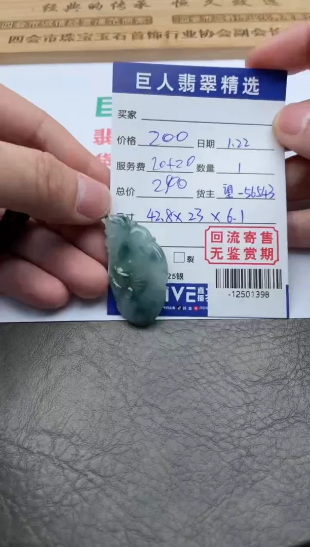 【闪购商品】翡翠颈饰未镶嵌-12501398