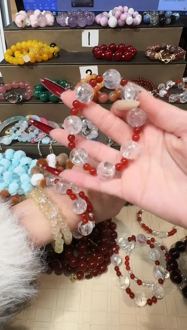 未镶嵌手串水晶多样发一