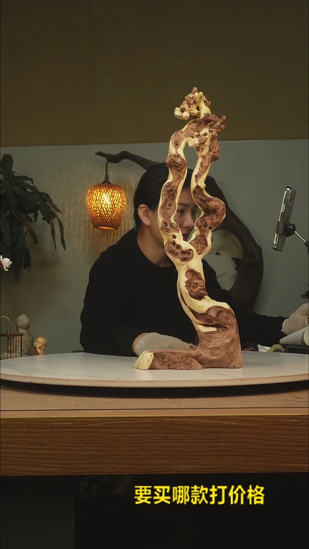 木富****哥根雕摆件类045