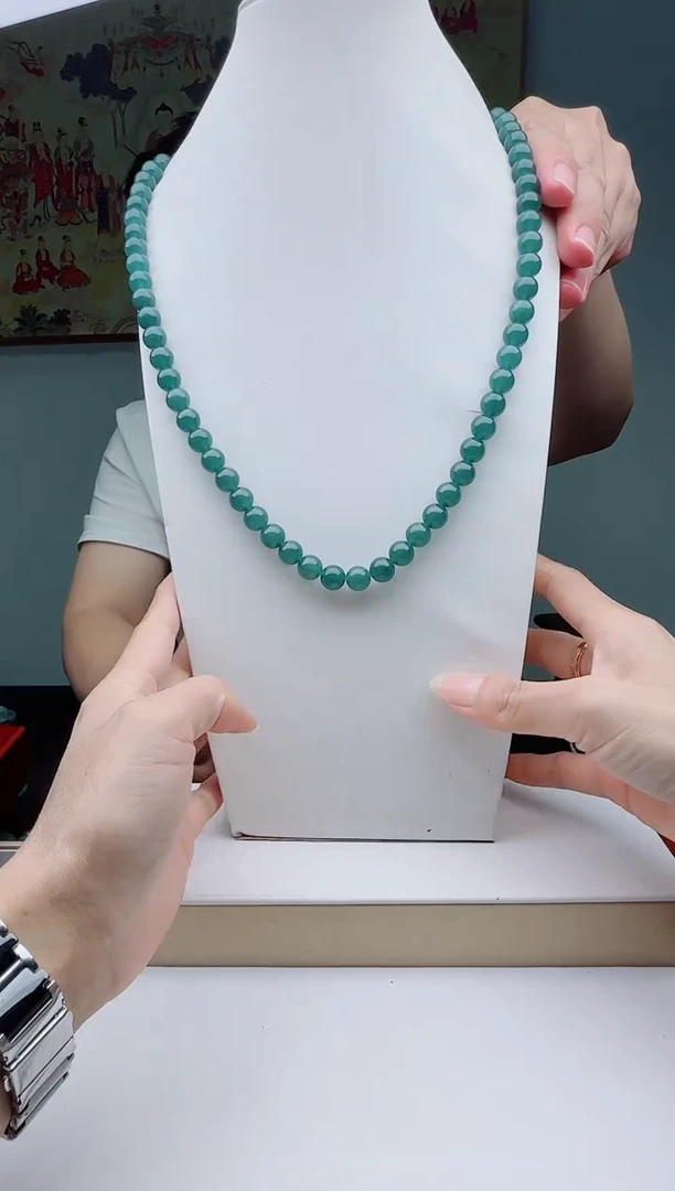颈饰未镶嵌翡翠多样性发其一
