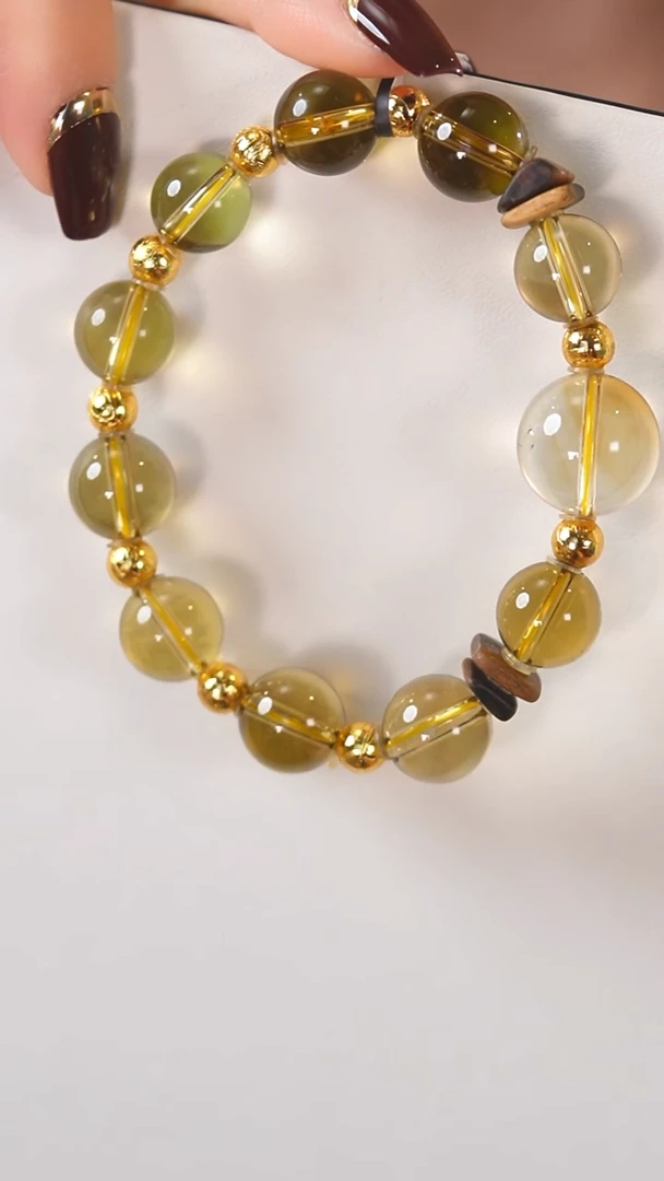 未镶嵌珠宝半成品水晶F295  宙斯魔晶水晶手串