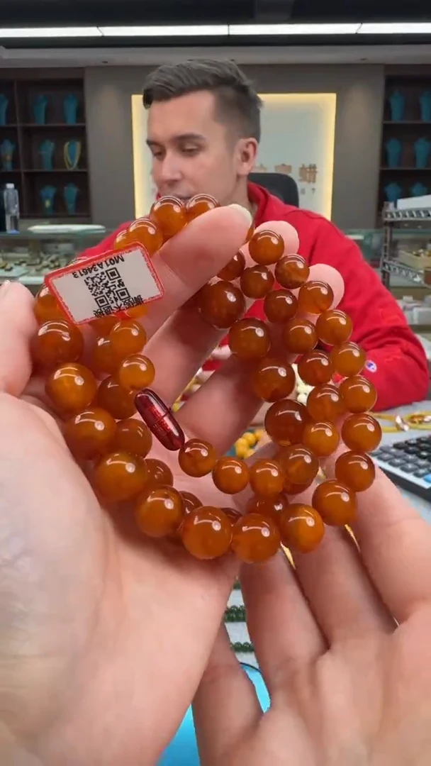 【闪购商品】琥珀颈饰未镶嵌秒拍号046