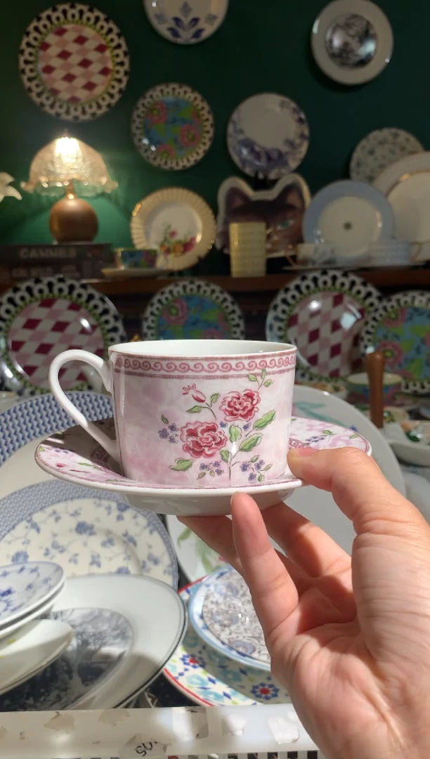 瓷片陶瓷原单CC121餐具1个