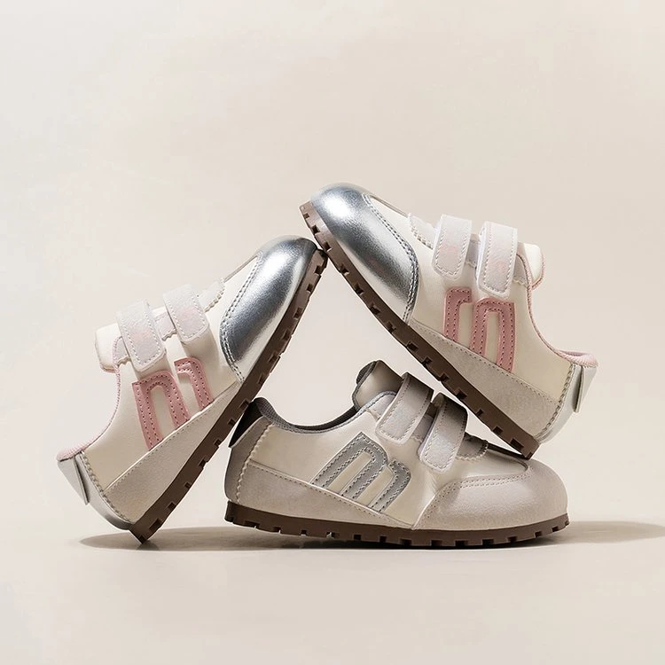 2025年儿童春季新款时尚百搭魔术贴休闲鞋潮流轻便运动鞋 9123 TY