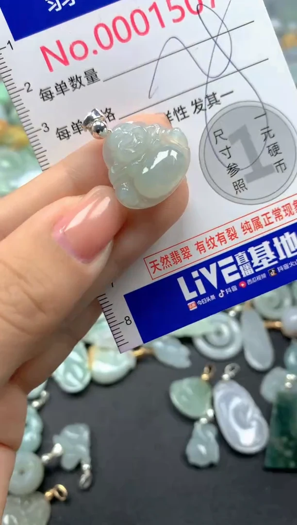 颈饰未镶嵌翡翠1507
