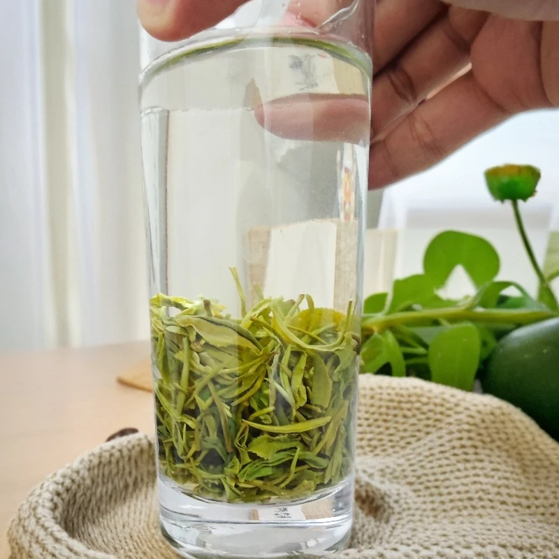 【紫阳口粮茶】紫阳毛尖绿茶25年新茶陕南安康板栗香高山绿茶