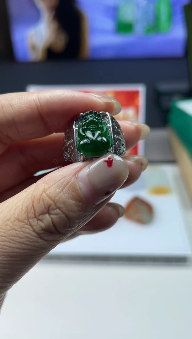 定制翡翠银S925镶嵌不退不换毛货其它