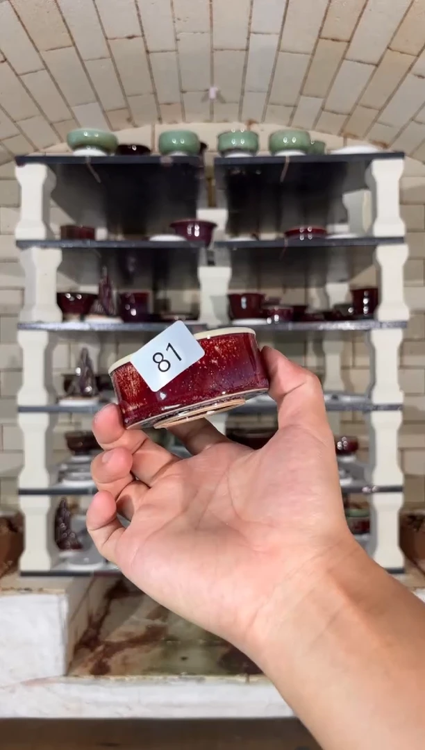 摆件精品窑变钧瓷茶器