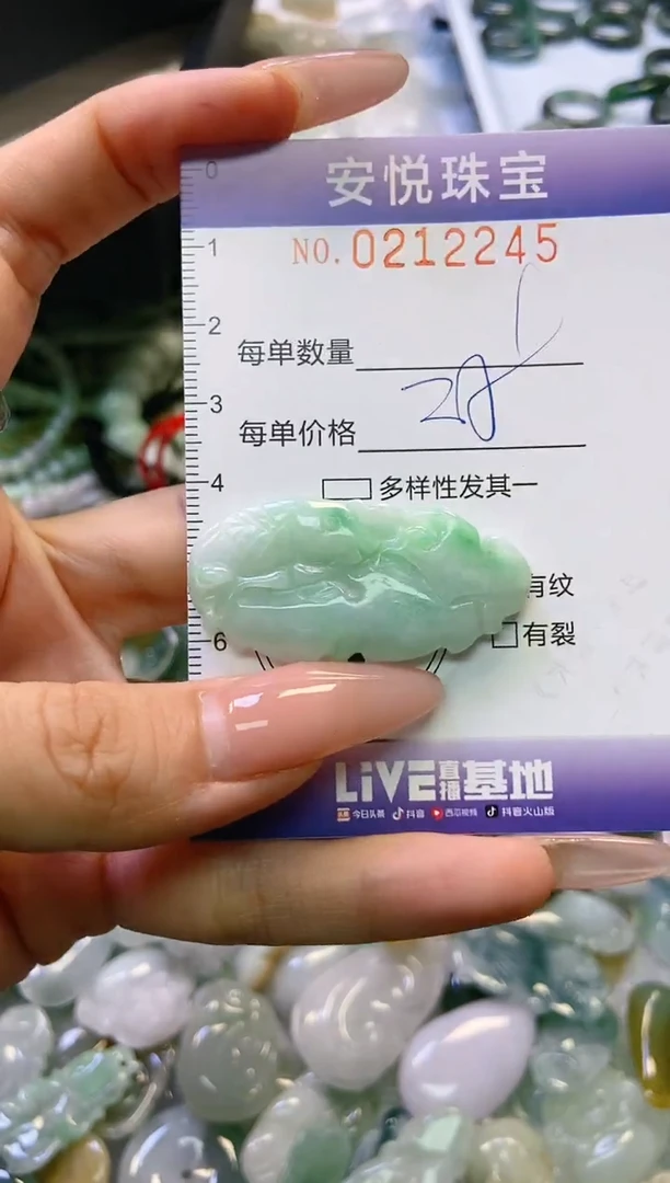 翡翠未镶嵌颈饰闪购0212245