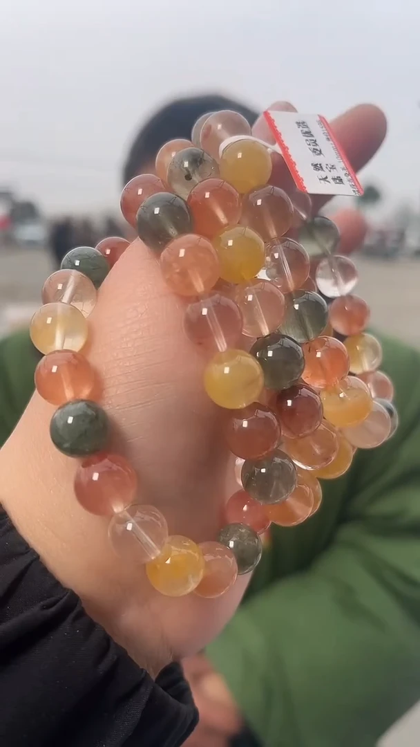 【闪购商品】水晶手链未镶嵌天然福禄寿手串多样性发一10mm