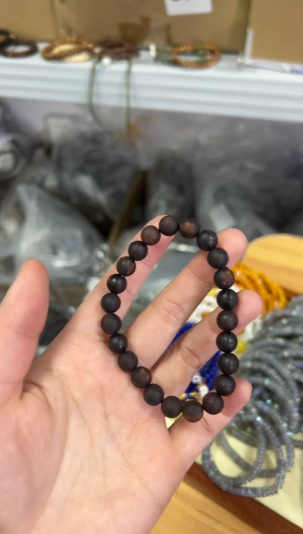 【闪购商品】降真香手串/手链红油降真香素圈手串8M[873]