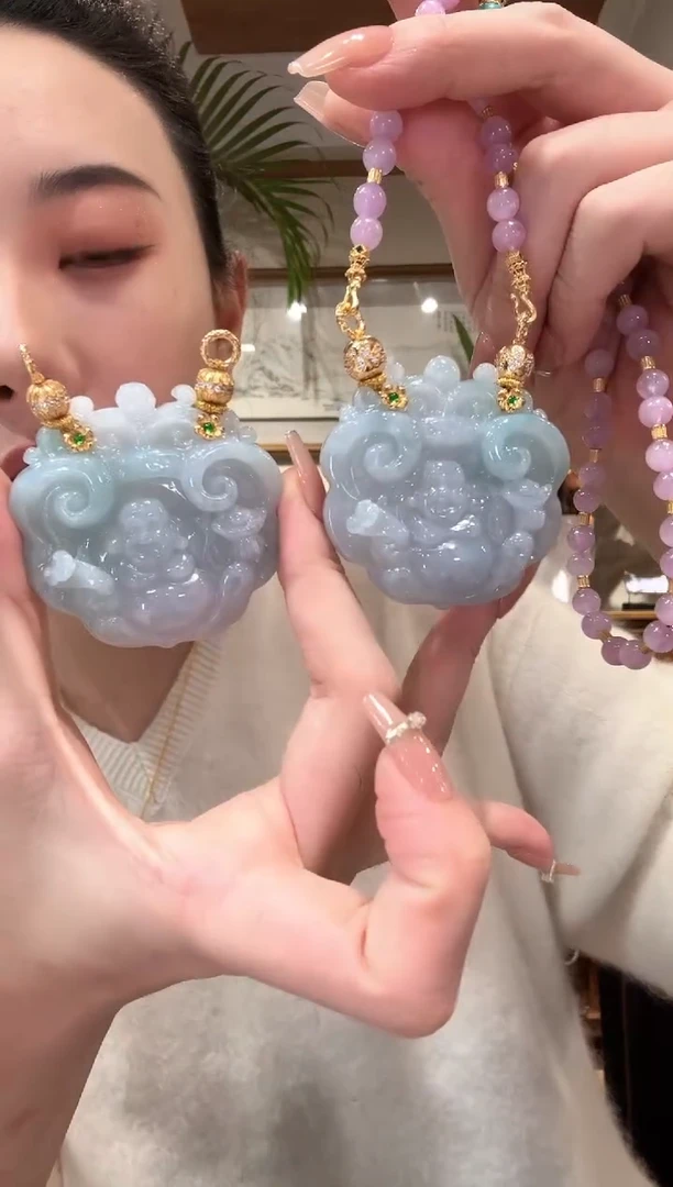 【闪购商品】翡翠颈饰未镶嵌多样性发其一