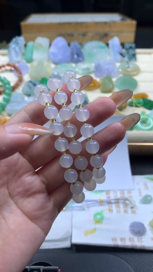 【闪购商品】玛瑙/玉髓手串未镶嵌玛瑙多样性发一