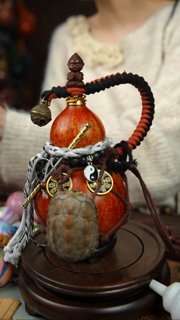 964号500ml左右非遗大漆酒葫芦