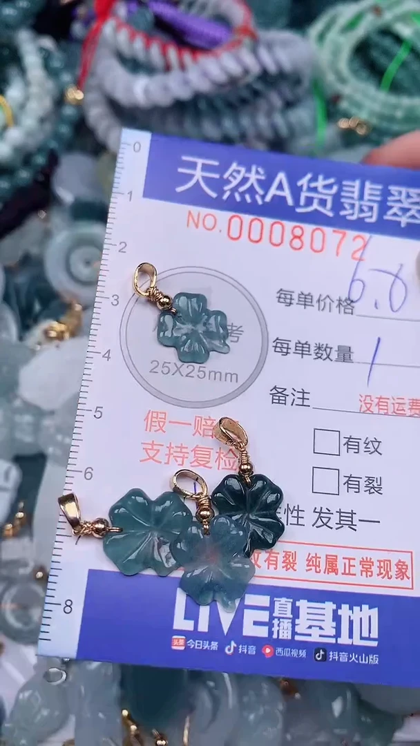 翡翠未镶嵌颈饰...0008072多样性发其一
