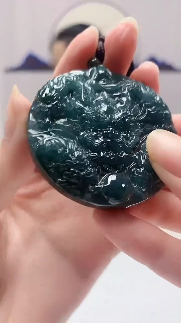 【闪购商品】翡翠颈饰未镶嵌4902zm-JJ挂件6