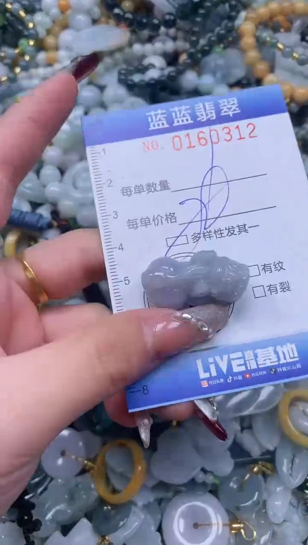 【闪购商品】翡翠颈饰未镶嵌闪购0160312多样性发其一