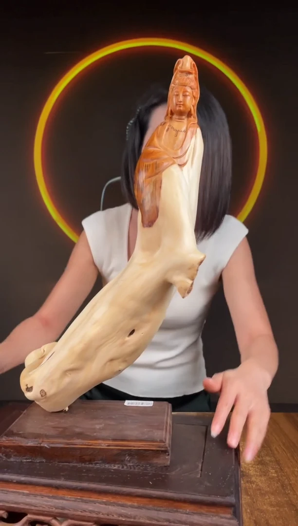 柏木（崖柏）手工摆件,先抢先得! 编号:57