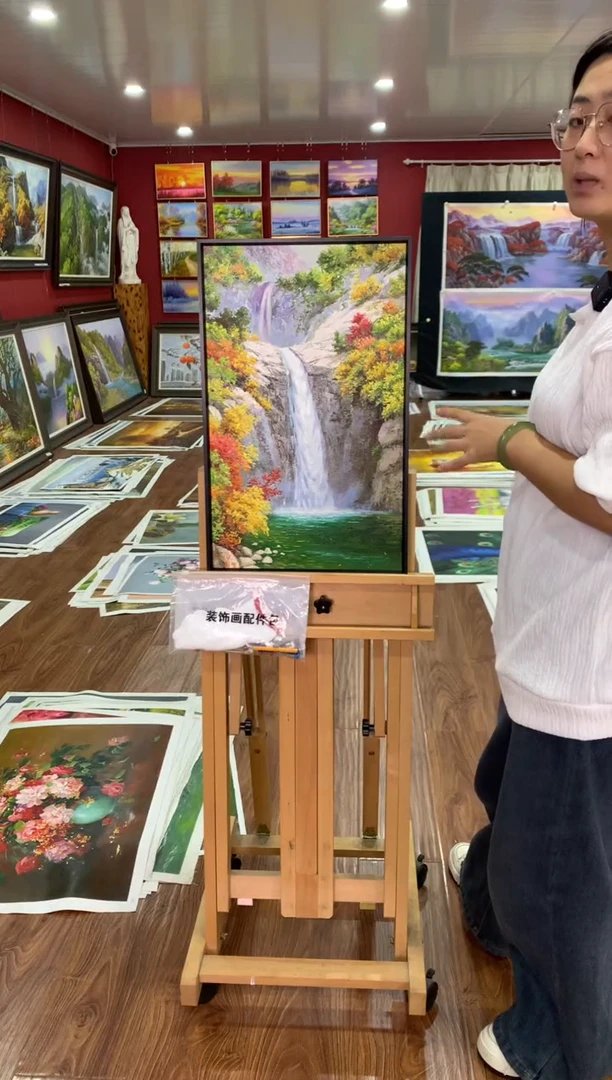 油画【103号】朝鲜原创手绘油画【功勋Ⅰ级画家丨孤品佳作丨顺丰包邮】