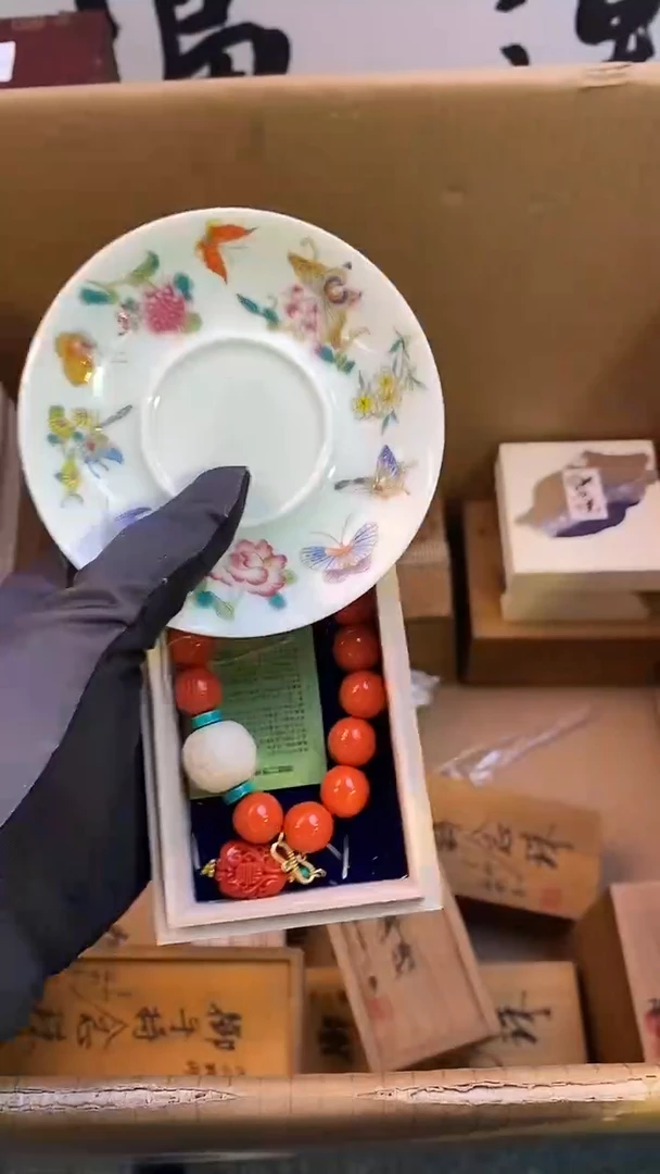 琉璃手工艺品瓷器手串儿多样性发一