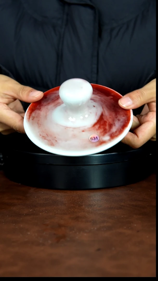 631号/盖置/禹州神垕特产】原矿原产地钧瓷茶具