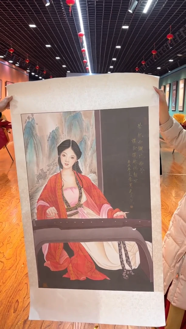 【闪购商品】国画周建真老师绘画作品12-122