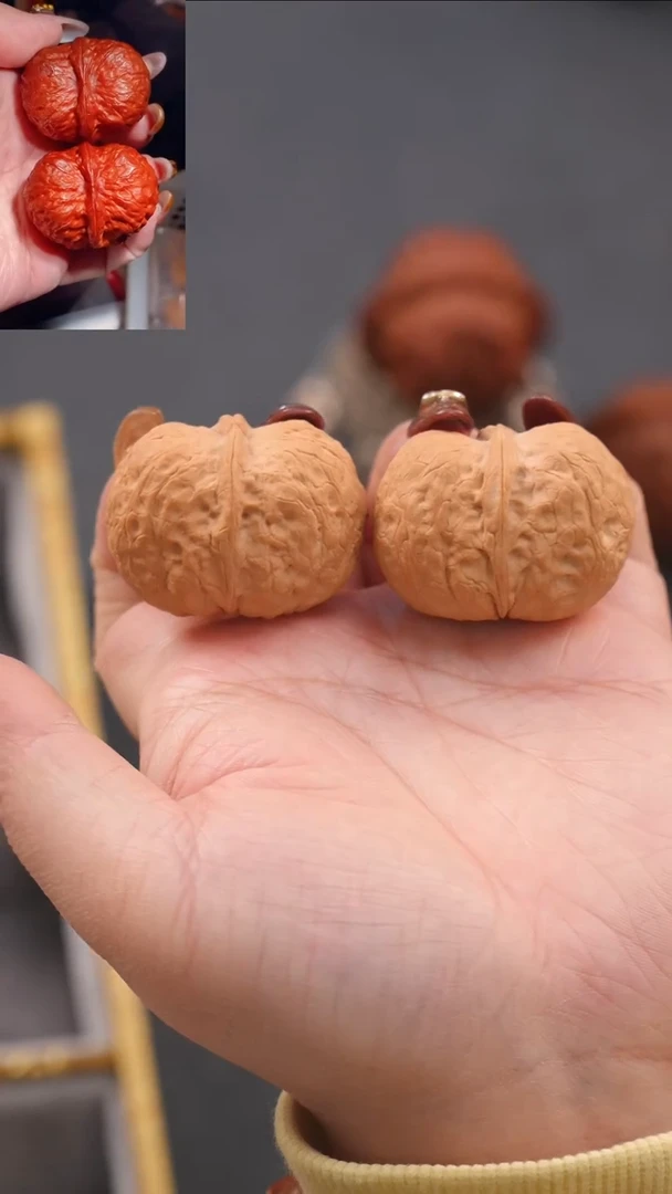 【闪购商品】文玩核桃把件39天启元宝（单）