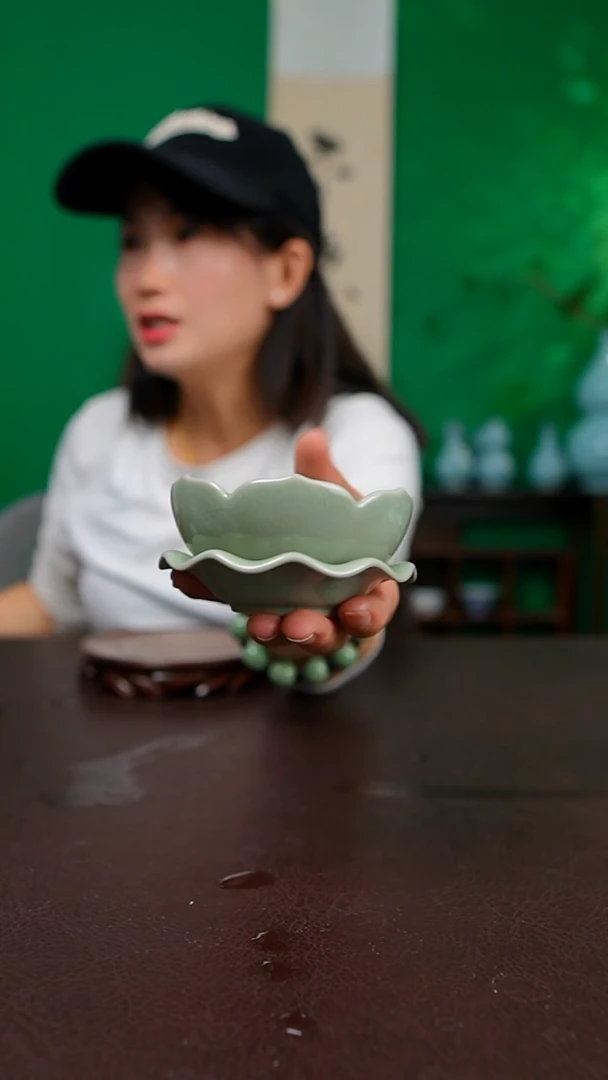 豆绿莲花茶漏不完美 简装