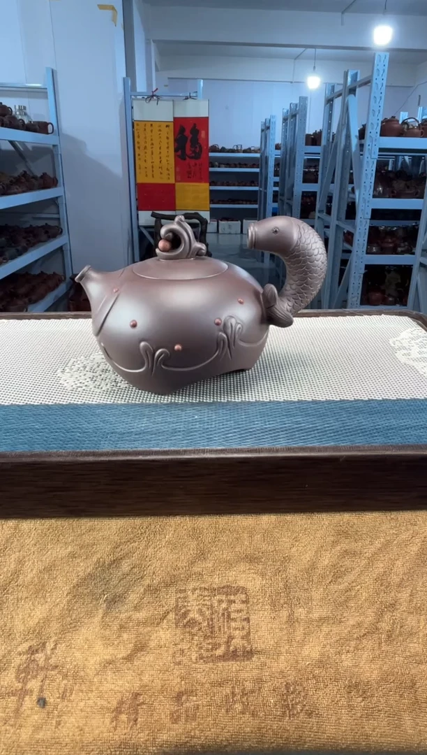 茶壶紫砂55宜兴紫砂235cc