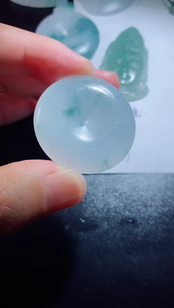 定制翡翠未镶嵌毛货不支持退换付款后联系客服确认抛光