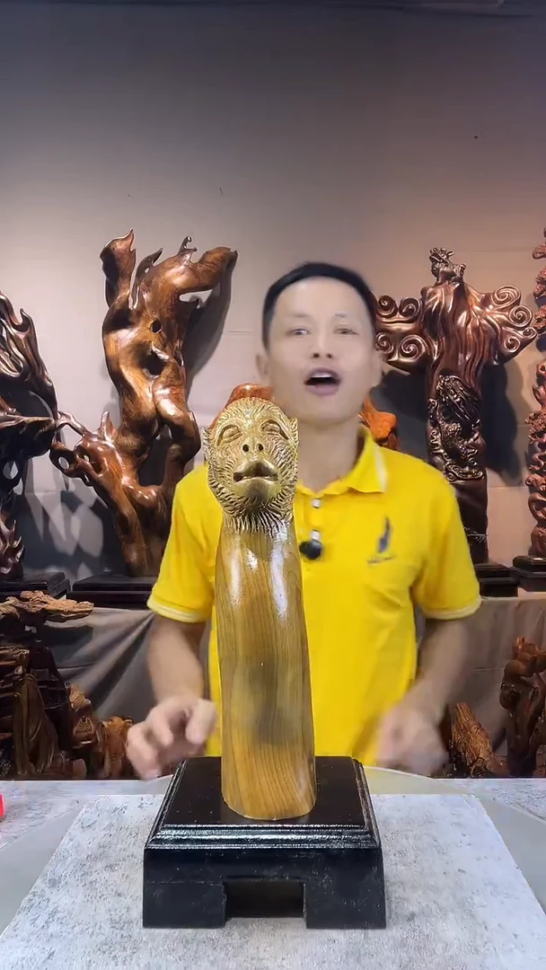 金丝楠汪*强小叶桢楠随行摆件8
