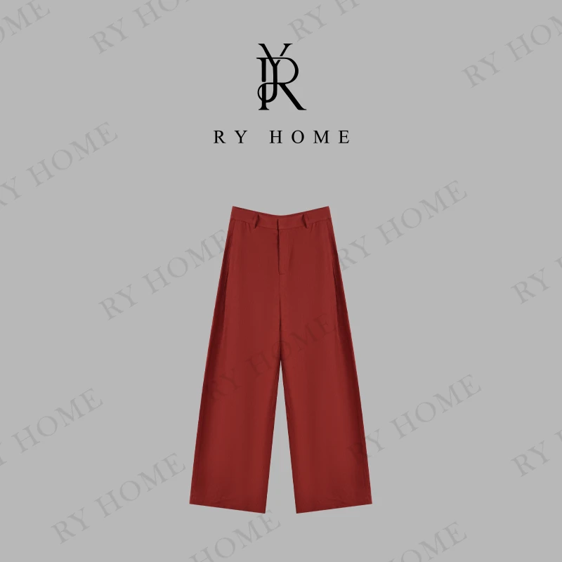 【容雨RYHOME】100重磅精梳亚麻＋凉感度夏神裤252K2474