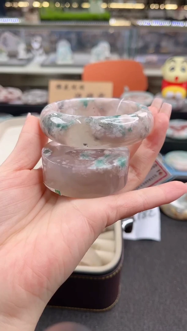 未镶嵌手镯石英质玉58圈口（赠品镯心）69901