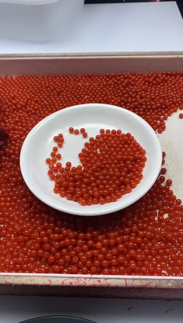 【闪购商品】玛瑙/玉髓颈饰未镶嵌W2271满肉南红4mm*50颗