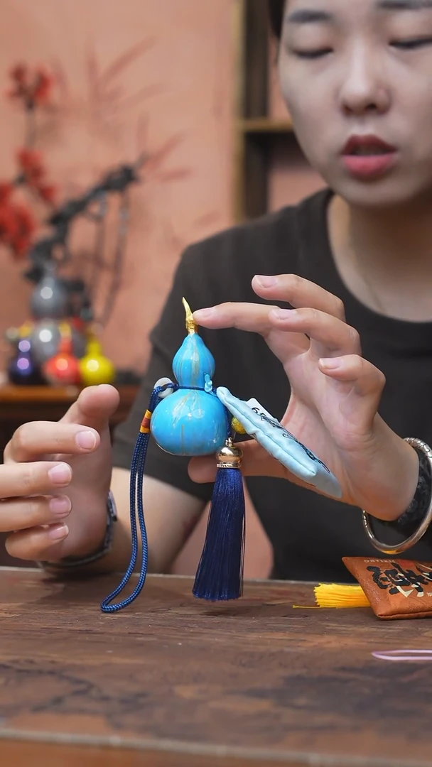 654缘梦漆艺工艺葫芦